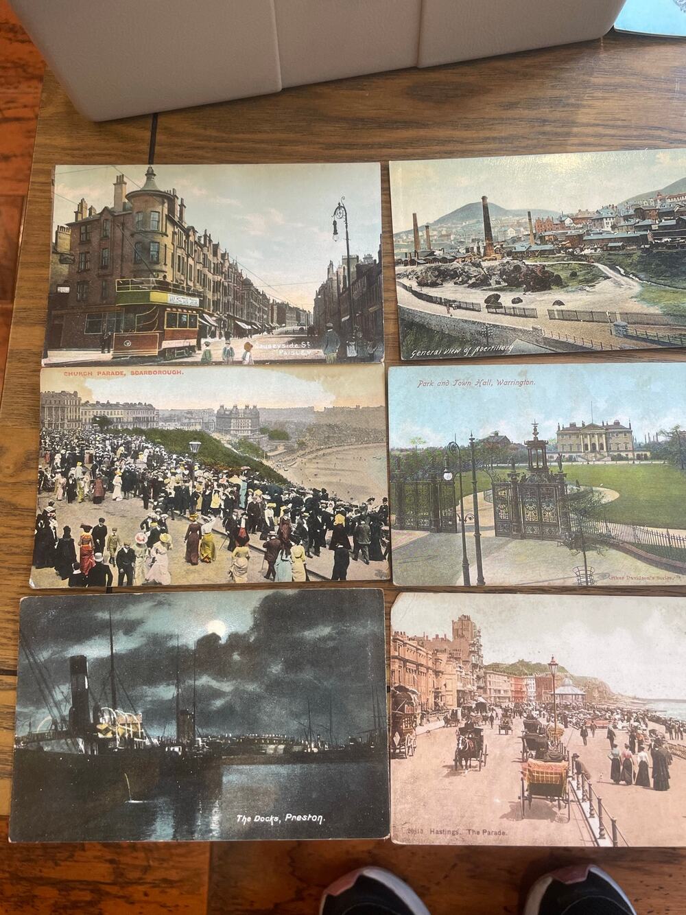 34 Vintage British Irish Postcards England Ireland Topographical Split Back Lot